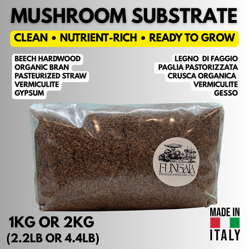 Substrat premium champignons - substrat,