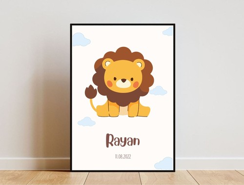 Affiche rayan décoration - affiche,