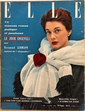 ELLE Magazine n° 385 du 13 Avril 1953 ancienne revue de mode couture pour femme