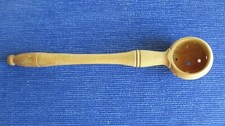 Ustensile de cuisine ancien cuillère à olives en bois buis        N°3