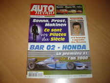 Auto hebdo N°1218 Megane IDE/Celica/Hyundai Coupé 2.0