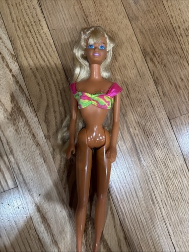 Vtg 1990 hawaiian fun barbie - vtg,