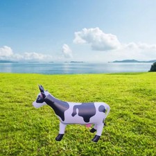 Vache animale gonflable facile à gonfler le jouet de ballon pour la cour