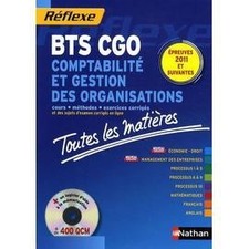 Livre Comptabilite et gestion des organisations bts cgo + cd (toutes les matier