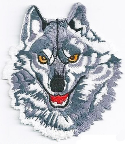 Patche écusson huski loup - patche,