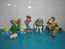 17.11.12.1 Lot figurines Toy Story bayonne pilepoil Alien woody Rex Buzz Disney 