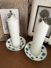 Ikea vintage lot de 2 bougeoir tôle émaillée EMALJ neufs