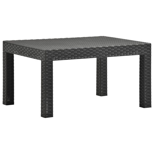 Table jardin anthracite pp - de,