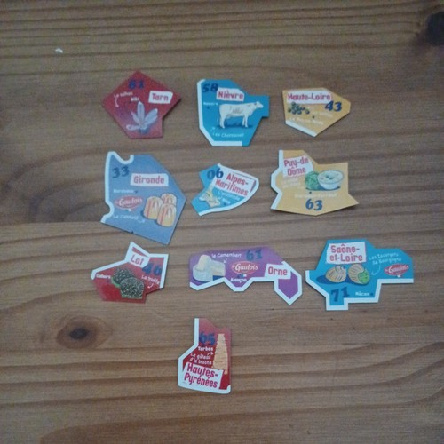 Lot magnets le gaulois - lot,
