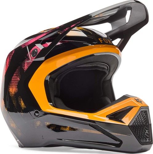 Casque motocross fox v1 - de,