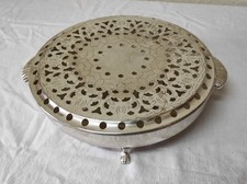 Ancien Chauffe-plat  24,5 cm