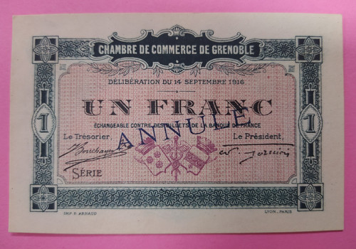 Necessite franc annule - 1,