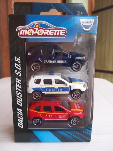 Majorette set 3 dacia - majorette,