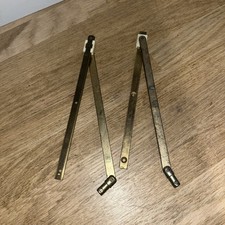 Lot De 2 Charnières De Meuble En Laiton Charnière Compas Quincaillerie Meublé 