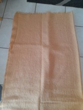Couverture 100 % Mohair Couleur Camel