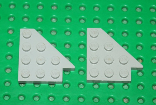 Lego oldgray wedge plate - 2,