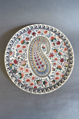 Faïence gien plat - de,