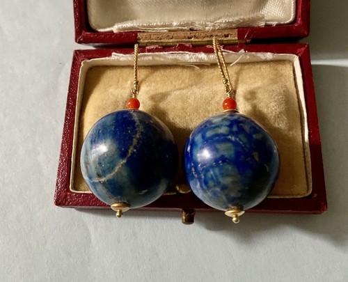 Enorme lapis lazuli corail - lapis,