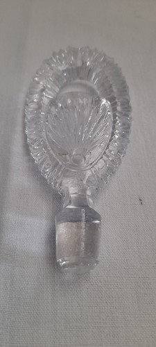 Rare bouchon cristal carafe