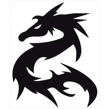 Dragon autocollant sticker