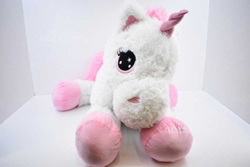 Unicorno peluches maxi - maxi, blanc