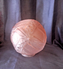 gros globe art déco en verre