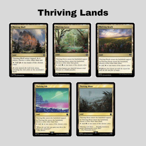 Mtg thriving lands - thriving, of