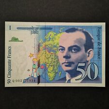 BILLET 50 FRANCS SAINT EXUPERY