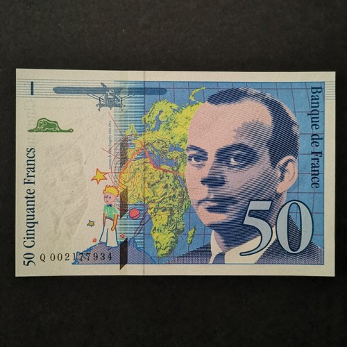 Billet francs saint exupery - francs,