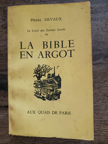Livre des darons - sacres, ou