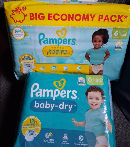 Couches pampers taille - 74,
