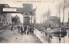 NORD  ROUBAIX  Canal et Minoterie Joinville (peniche)