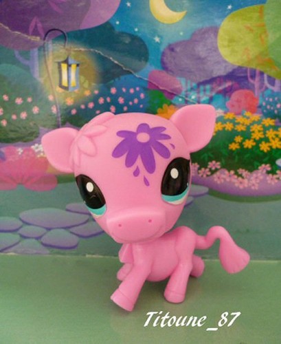 Littlest petshop vache - littlest,
