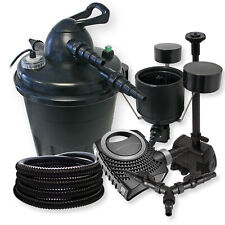 Kit filtration bassin à pression 15000l 24 UVC NEO8000 Tuyau Skimmer Fontaine
