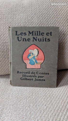 Ancien livre les mille - les, une