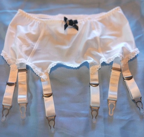 Porte jarretelles blanc 38 - porte, 36/38