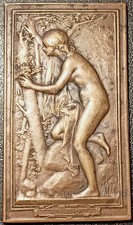 Médaille plaque - LE NID par