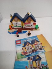 LEGO Creator Cabane De Plage 3-en-1 (31035) 99% Complet Manque Tête #2T2