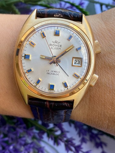 Montre vintage alarm royce - vintage,