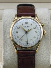 Vulcain Cricket Alarm 14k