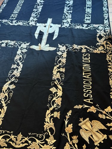 Grand drap mortuaire - , /