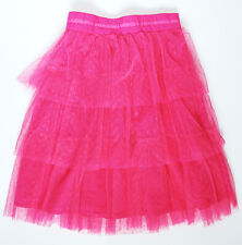 VERT BAUDET jupe ÉTAT NEUF à volants, en tulle, DOUBLÉE 100% COTON, fille 10 ans