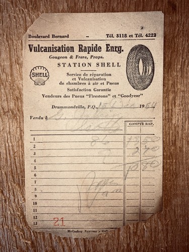 1954 vulcanisation rapide - 1954,