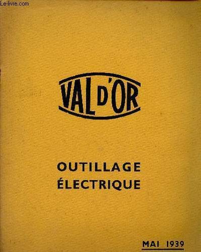 Catalogue val outillage - d'or,