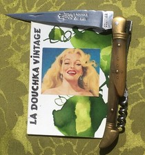 FRENCH LAGUIOLE COLLECTOR POCKET FOLDING KNIFE~HANDMADE~SIGNED COUTTIER~VINTAGE