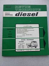 Rta Revue Technique Diesel Saviem Sg2d Sg4d 580 599 712 01 03 N57D Salon 72 