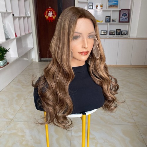 Perruque lace top wavy cheveux - wavy,