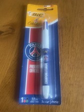 Bic 4 couleurs PSG Paris Saint Germain Champion d'Europe neuf.