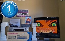 GARANTIE 1 AN Magnétoscope VHS 6 TETES GOLDSTAR BC90 NICAM NTSC PAL SECAM