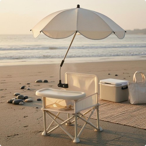 Chaise haute pliante portable - haute,